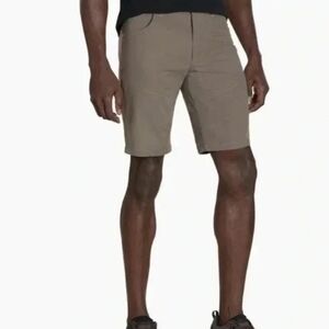 Kuhl Silencr Cargo Shorts Khaki Sz31 Hiking Outdoor‎ Activewear